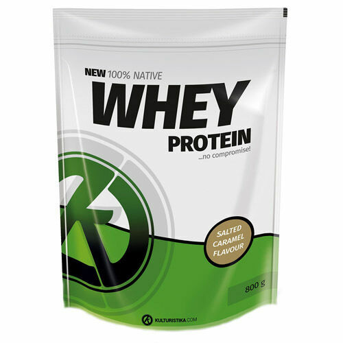 Kulturistika.com New 100% Whey Protein Slaný karamel 800g porovnat ceny