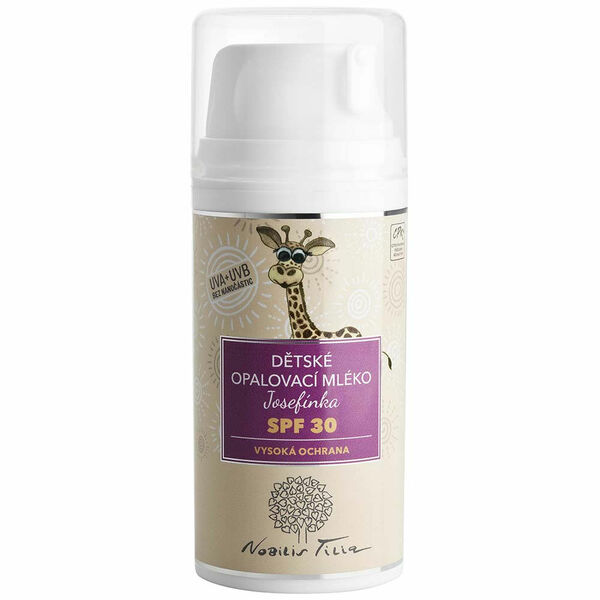 NOBILIS TILIA Dětské opalovací mléko Josefínka SPF 30 100 ml porovnat ceny
