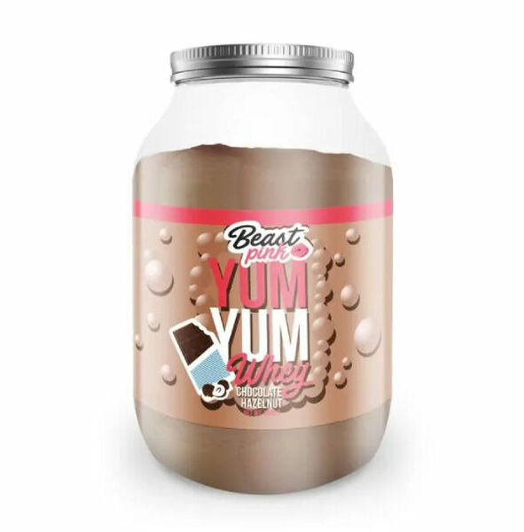 GymBeam  BeastPink Yum Yum Whey 1000 g chocolate hazelnut porovnat ceny