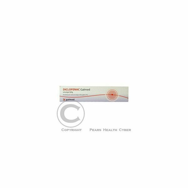 DICLOFENAC GALMED EMULGEL  1X60GM Gel porovnat ceny
