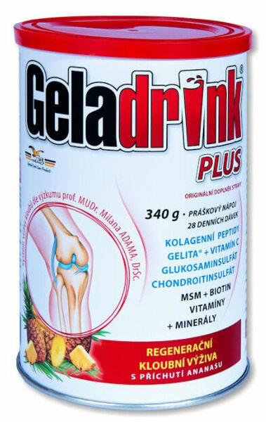 Geladrink Plus ananas 340g porovnat ceny
