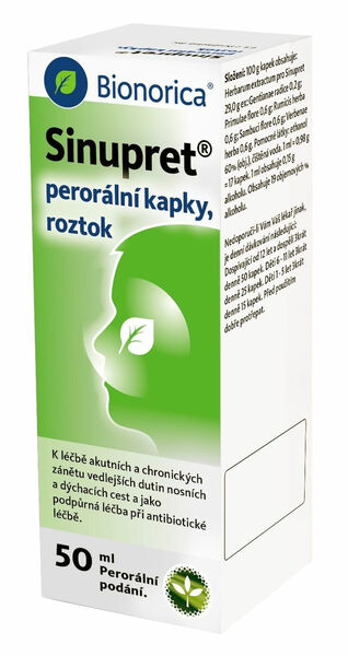 Sinupret kapky 50ml porovnat ceny