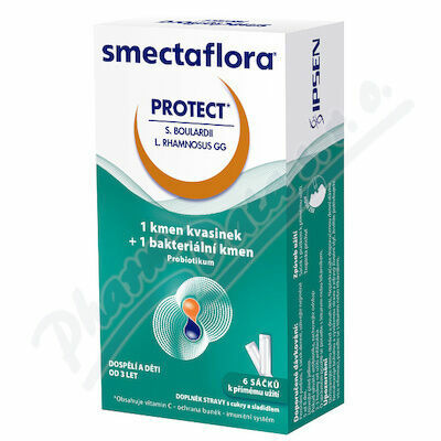 Smectaflora PROTECT 6 sáčků porovnat ceny