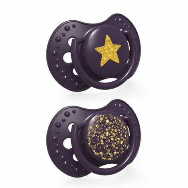 LOVI Dudlík silikonový dynamický Stardust 3-6 m 2 ks porovnat ceny