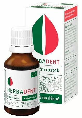 HERBADENT Masážní roztok 25ml porovnat ceny