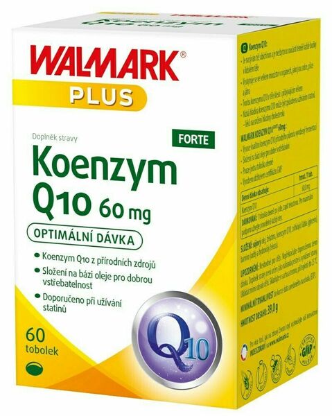 Walmark Koenzym Q10 FORTE 60mg 60 tobolek porovnat ceny