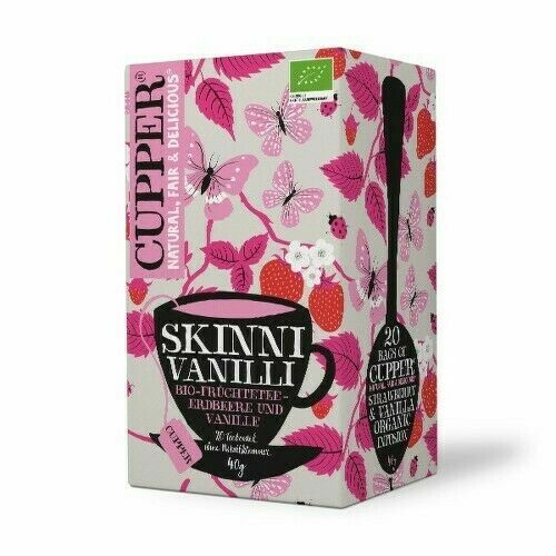 Cupper BIO čaj Skinni Vanilli 20 n.s. porovnat ceny