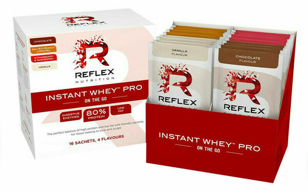 Reflex Nutrition Instant Whey PRO On the Go mix příchutí 16x25g porovnat ceny
