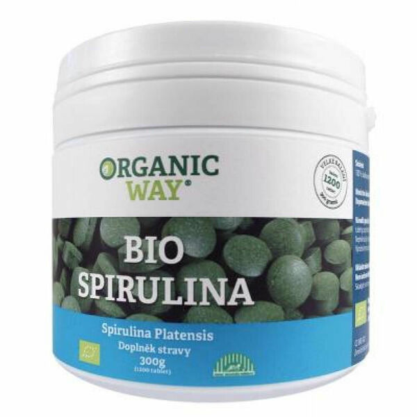 Spirulina Bio 300g tbl.1200 porovnat ceny