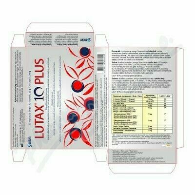 Lutax 10 Plus tob.30 porovnat ceny