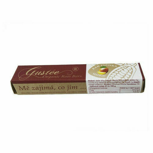 RAW Tyčinka mangová 2 x 24 g porovnat ceny