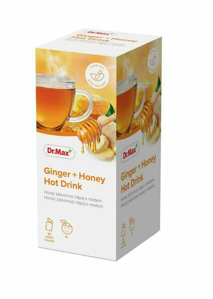Dr.Max Ginger + Honey Hot Drink 20 sáčků porovnat ceny