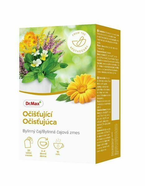Dr.Max Očišťující bylinný čaj 20x1,5 g porovnat ceny