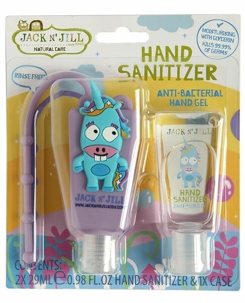 Jack n' Jill  Jack N´Jill Antibakteriální gel na ruce pro děti Jednorožec 2x29ml porovnat ceny