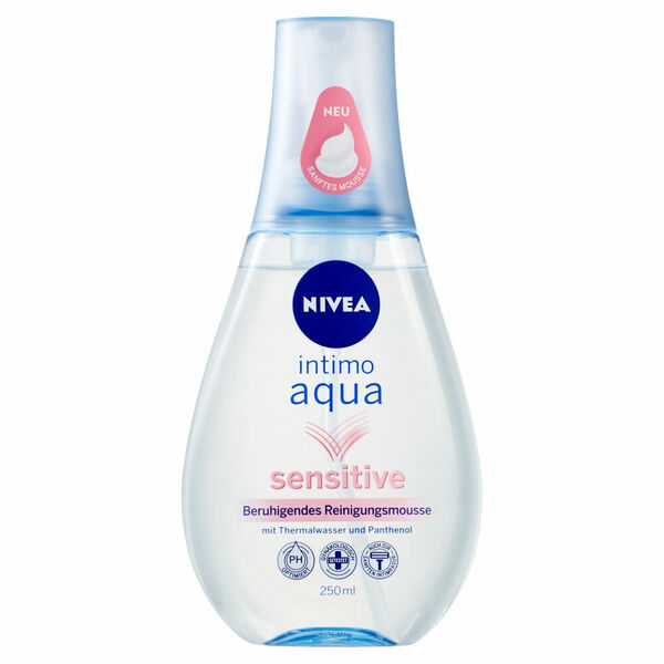 NIVEA Intimo Aqua Sensitive Zklidňující pěna pro intimní hygienu 250 ml porovnat ceny