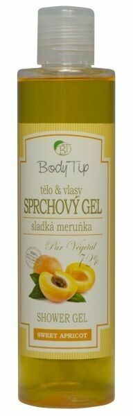 Body Tip Sprchový gel tělo a vlasy - Sladká meruňka 250ml porovnat ceny
