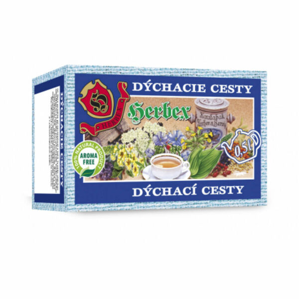 HERBEX Dýchací cesty čaj 20 sáčků porovnat ceny