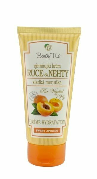 Body Tip Zjemňující krém na ruce a nehty s meruňkovým olejem 100ml porovnat ceny