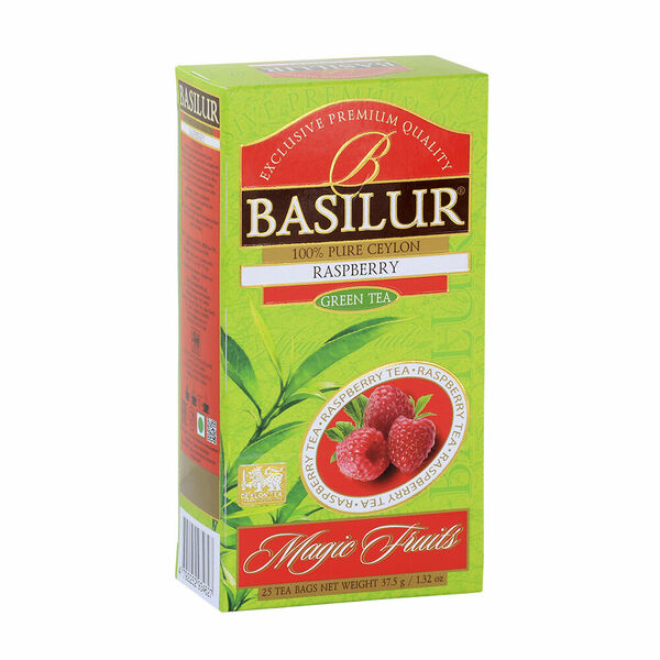 BASILUR Magic Raspberry zelená čaj 25 sáčků porovnat ceny
