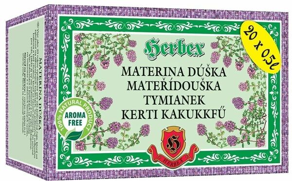 HERBEX Mateřídouška 20x3g n.s. porovnat ceny