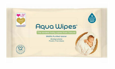 Aqua Wipes Eko dětské vlhčené ubrousky 12ks porovnat ceny