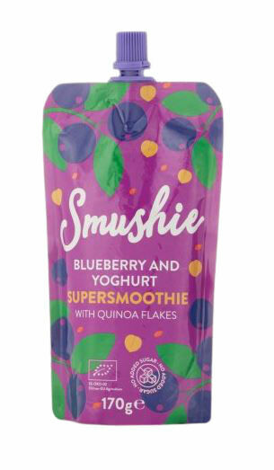 Salvest Smushie BIO Ovocné smoothie s borůvkami, jogurtem a quinoou 170g porovnat ceny