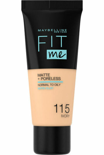 Maybelline Fit Me sjednocující matující make-up pro normální až mastnou pleť 115 Ivory 30ml porovnat ceny