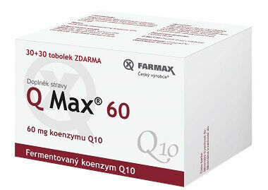 Farmax  Q Max 60 mg 30+30 tobolek ZDARMA porovnat ceny