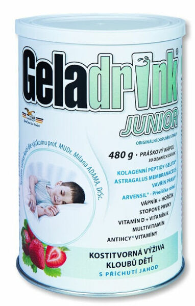 Geladrink Junior Nápoj jahoda 480g porovnat ceny