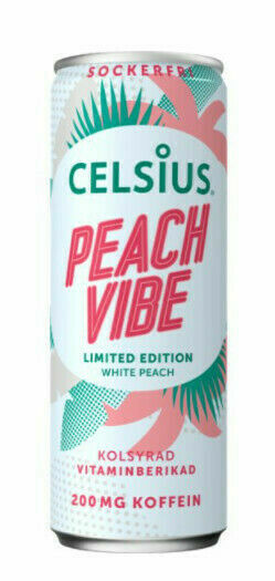 Celsius drink energetický nápoj Peach Vibe 355ml porovnat ceny