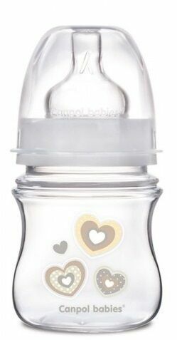 Canpol babies Láhev se širokým hrdlem Newborn baby béžová 120 ml porovnat ceny