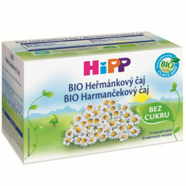 HiPP BIO Heřmánkový čaj 20x1.5 g porovnat ceny