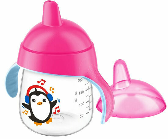 Philips Avent  Hrneček pro první doušky Premium 260 ml růžový porovnat ceny
