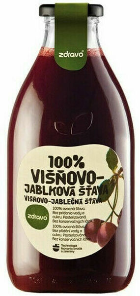 ZDRAVO Šťáva 100% višňovo-jablková 750ml porovnat ceny