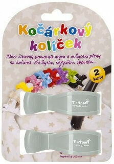 T-tomi  Kočárkový kolíček, grey / šedá porovnat ceny