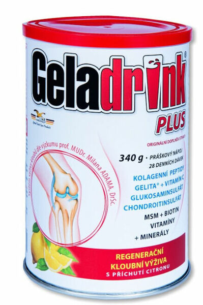 Geladrink Plus citrón 340g porovnat ceny