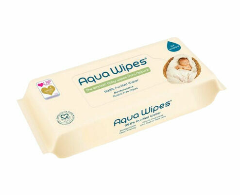 Aqua Wipes Eko dětské vlhčené ubrousky 64ks porovnat ceny