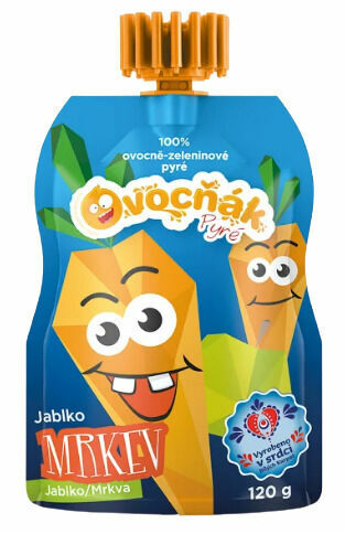 Ovocňák pyré Jablko-Mrkev 120g porovnat ceny