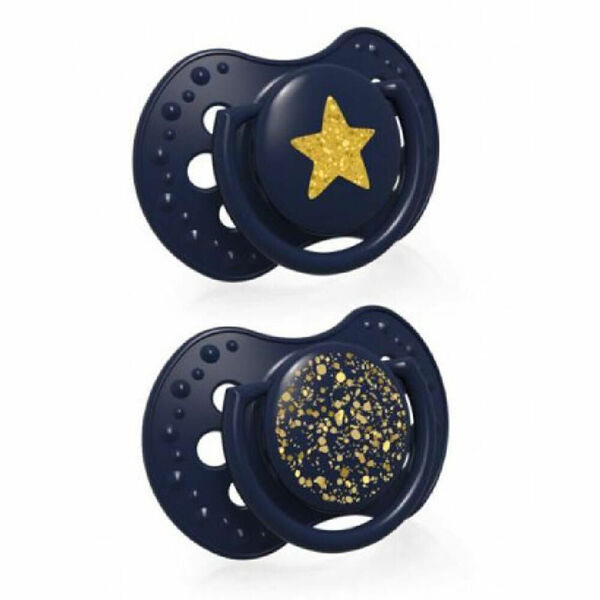 LOVI Dudlík silikonový dynamický Stardust 3-6 m 2 ks porovnat ceny