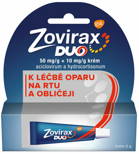 Zovirax Duo 50mg/g+10mg/g krém na opary 2g porovnat ceny