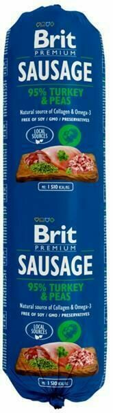 Brit salám Sausage Turkey & Pea 800g porovnat ceny