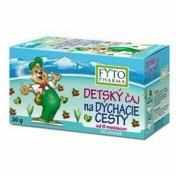 Dětský čaj na dýchací cesty 20x1.5g Fytopharma porovnat ceny