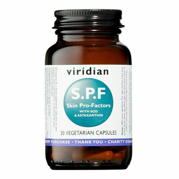 Viridian S.P.F Skin Pro Factor (Komplex pro podporu pleti) 30 kapslí porovnat ceny