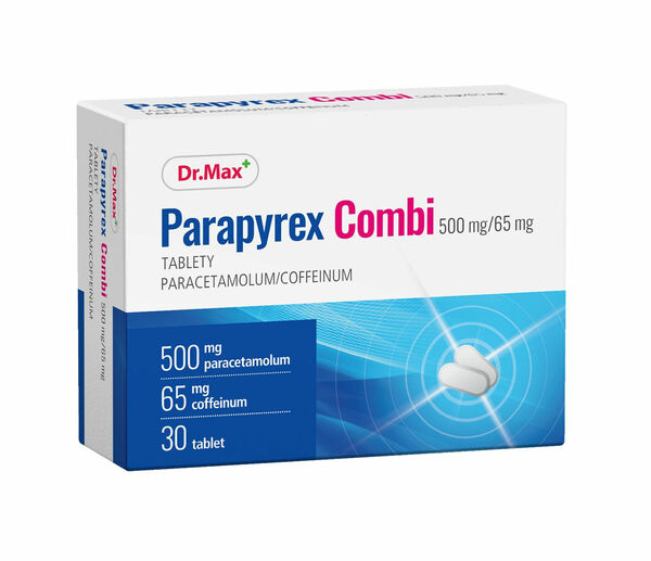 Dr.Max Parapyrex Combi 500 mg/65 mg 30 tablet porovnat ceny