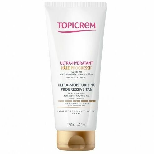 Topicrem Ultra hydratační samoopalovací tělové mléko 200ml porovnat ceny