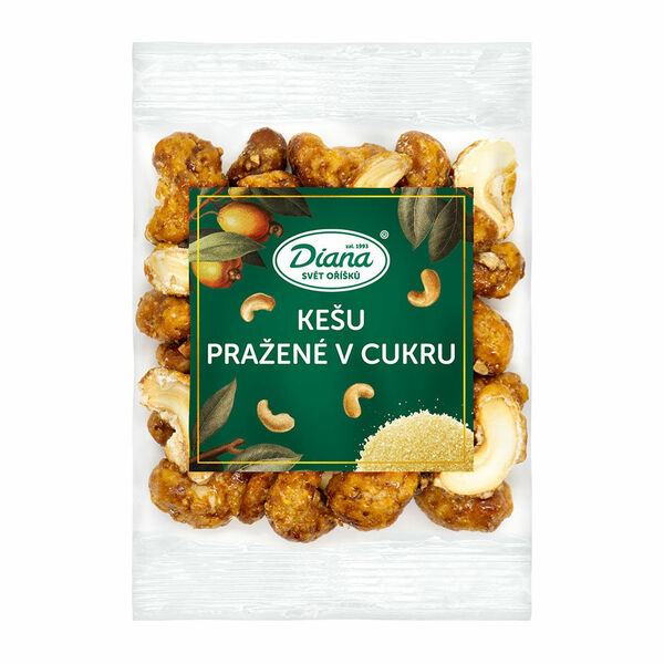 Diana Company Kešu pražené v cukru 100g porovnat ceny