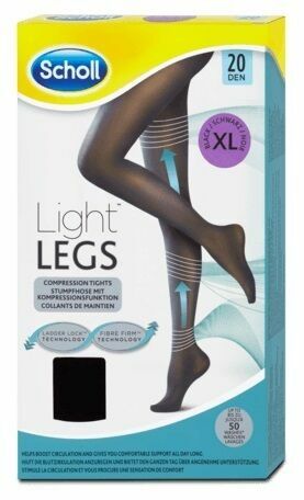 SCHOLL Light LEGS Kompr.punč.kalh.XL 20DEN černé porovnat ceny