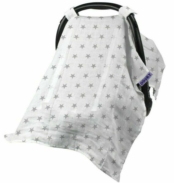 Dooky clona Car Seat Canopy Silver Stars porovnat ceny