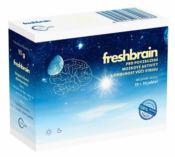 NeoZen Freshbrain povzbuzení mozkové aktivity 10+10 tablet porovnat ceny