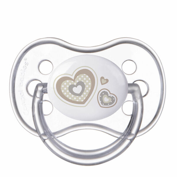 CANPOL BABIES Dudlík silikonový symetrický NEWBORN BABY 6-18m béžový porovnat ceny